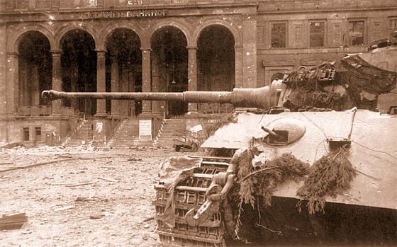 Королевский Тигр Карл-Хайнца Турка, СС-Унтершарфюрера sSS-Pz.Abt.503. Битва за Берлин 1945