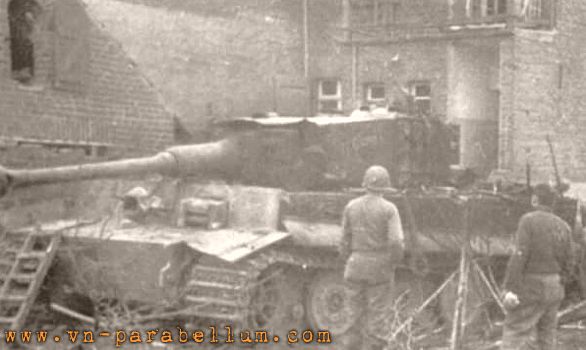 операция Зебра, танк М26 Першинг, Тигр