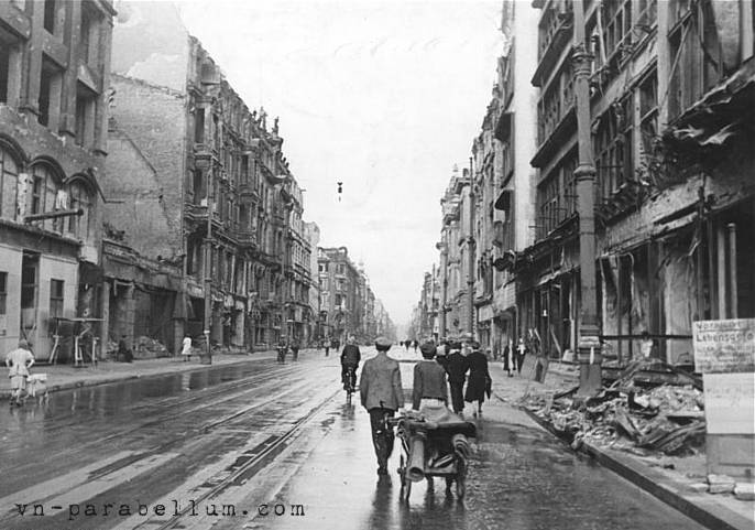 битва за Берлин, 1945. Ляйпцигер штрассе. Штурм Берлина 945