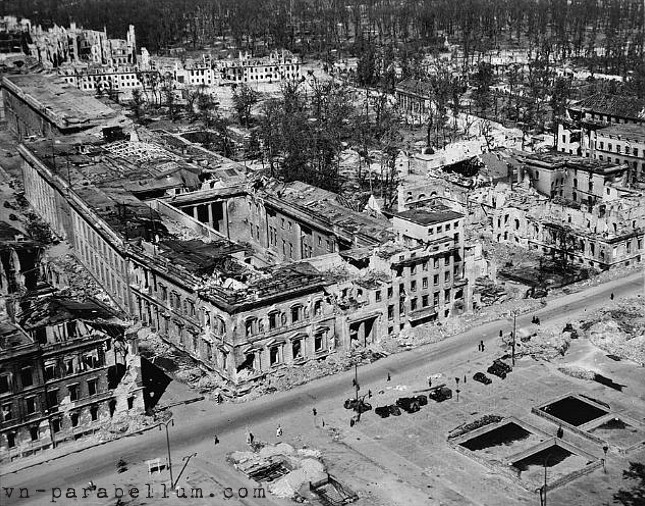 Рейхсканценлярия, штурм Берлина 1945