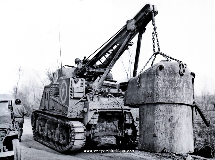 Американский БРЭМ М31 демонтирует Panzernest