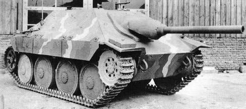 Jagdpanzer 38 (t) Starr. САУ Хетцер с безоткатной пушкой