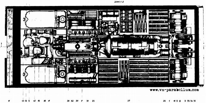 Схема танка Маус Porsche Type 205/1