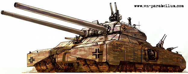 танк Ратте, танк Гроте. Landkreuzer P. 1000 "Ratte"