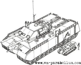 Landkreuzer P. 1500, танк Р 1500, проект Гроте