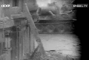 Пантера уничтоженная американцами в городе Кёльн, 1945