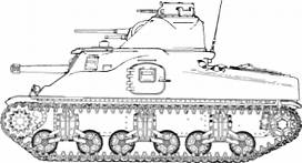 американский средний танк М3А1 (medium tank M3A1)