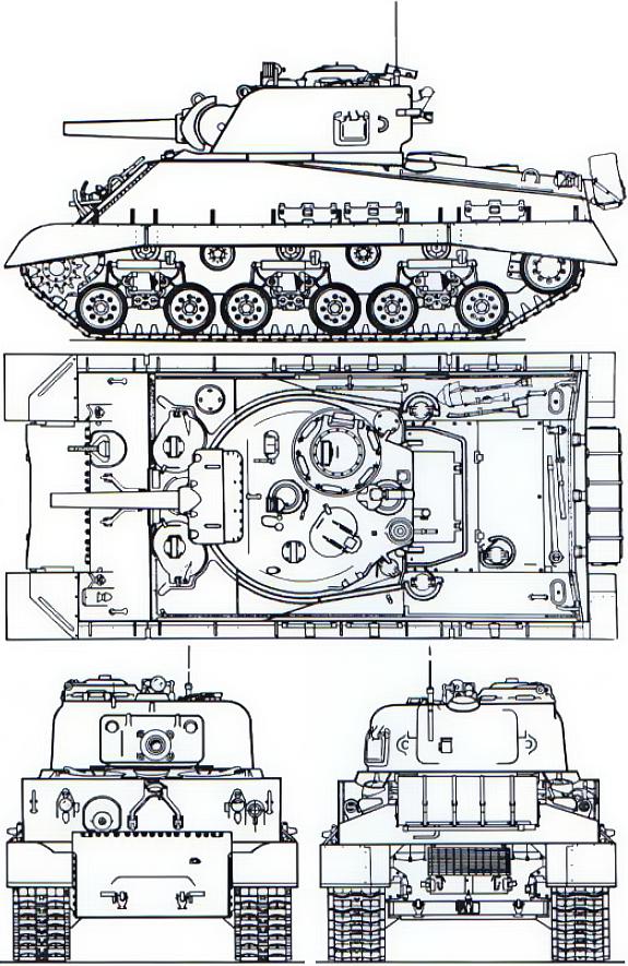 M4(105mm) HVSS Sherman (Sherman IBY)