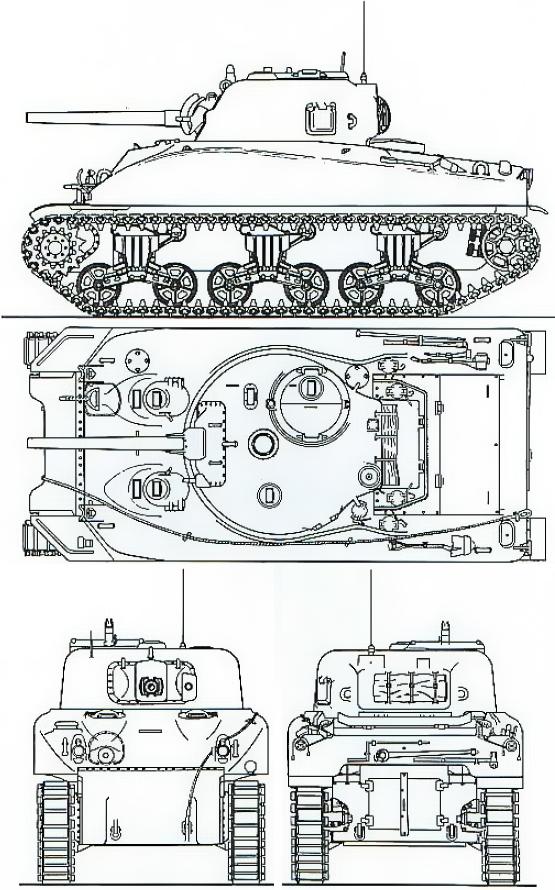 М4А1 Шерман - M4A1 (Sherman II)