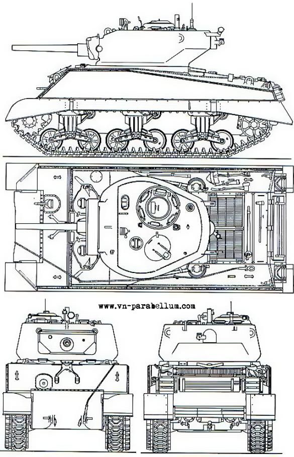 М4А3Е2 Шерман Джамбо - M4A3E2 Sherman Jumbo