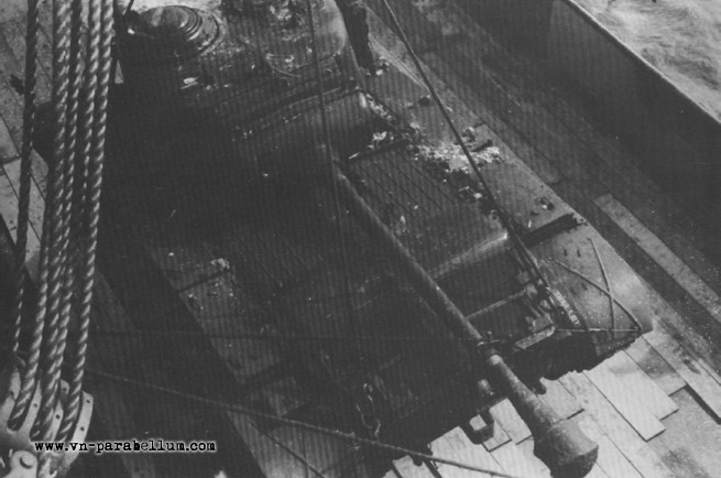 М26 Першинг грузится на Mark VI LCT