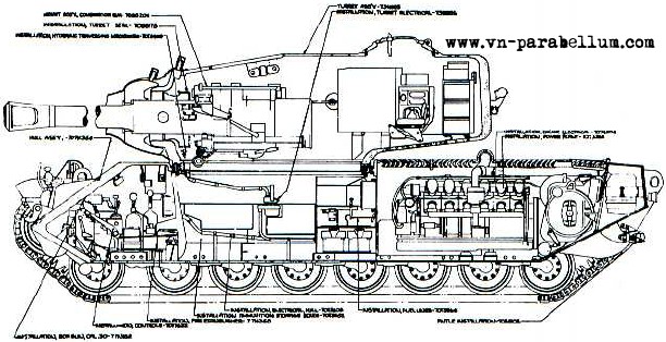 Схема тяжёлого танка Т30