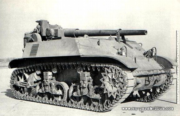 3-дюймовое САУ Т57. 3 inch Gun Motor Carriage T57